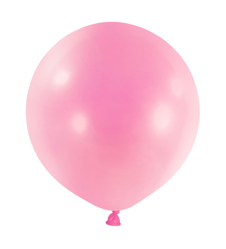 Velký balónek růžový