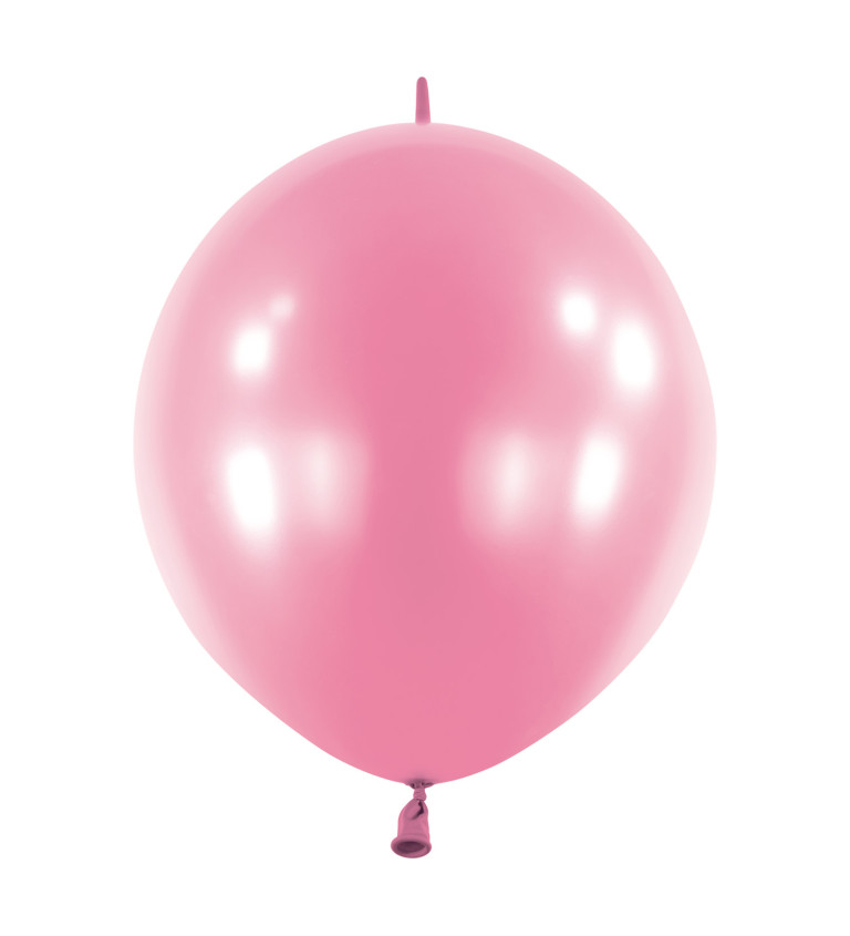 Světle růžové balónky - latexové