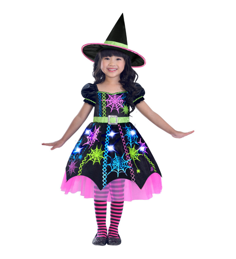 Čarodějnice magie dětský kostým