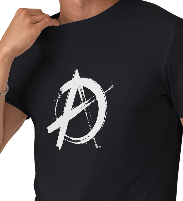 Pánské tričko černé Anarchy