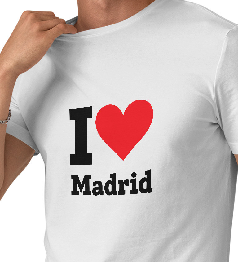 Pánské triko I love Madrid