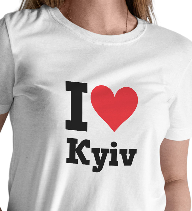 Dámské triko I love Kyiv