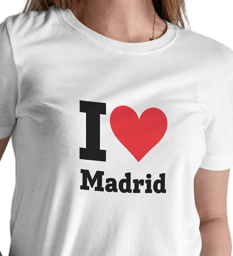 Dámské triko I love Madrid
