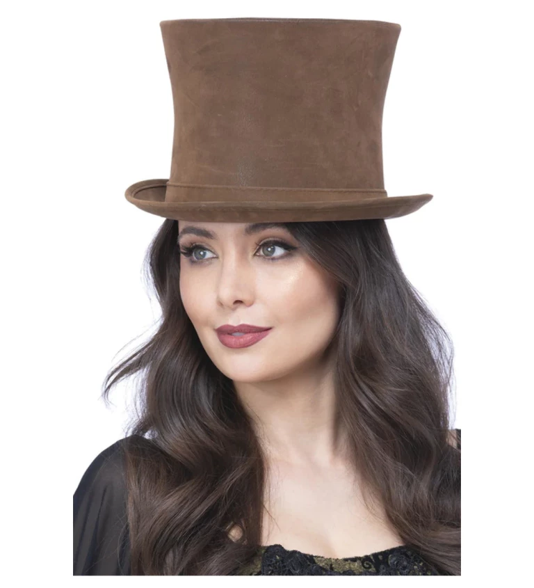 Viktoriánský klobouček hnědý