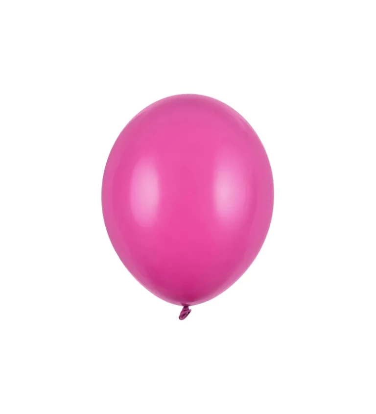 Tmavě růžové balónky