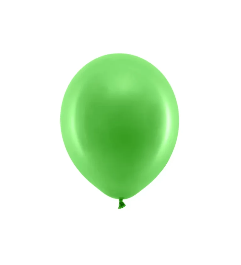 Zelené latexové balóny