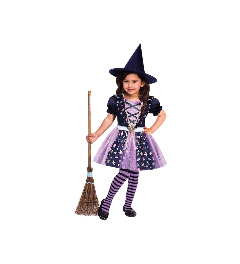 Měsíční čarodějka dívčí kostým