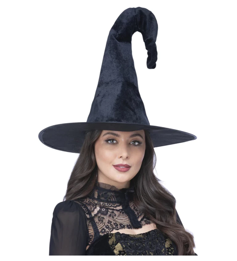 Černý klobouk čarodějka