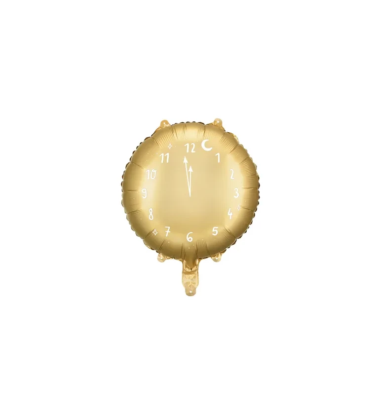 Balón zlaté hodiny