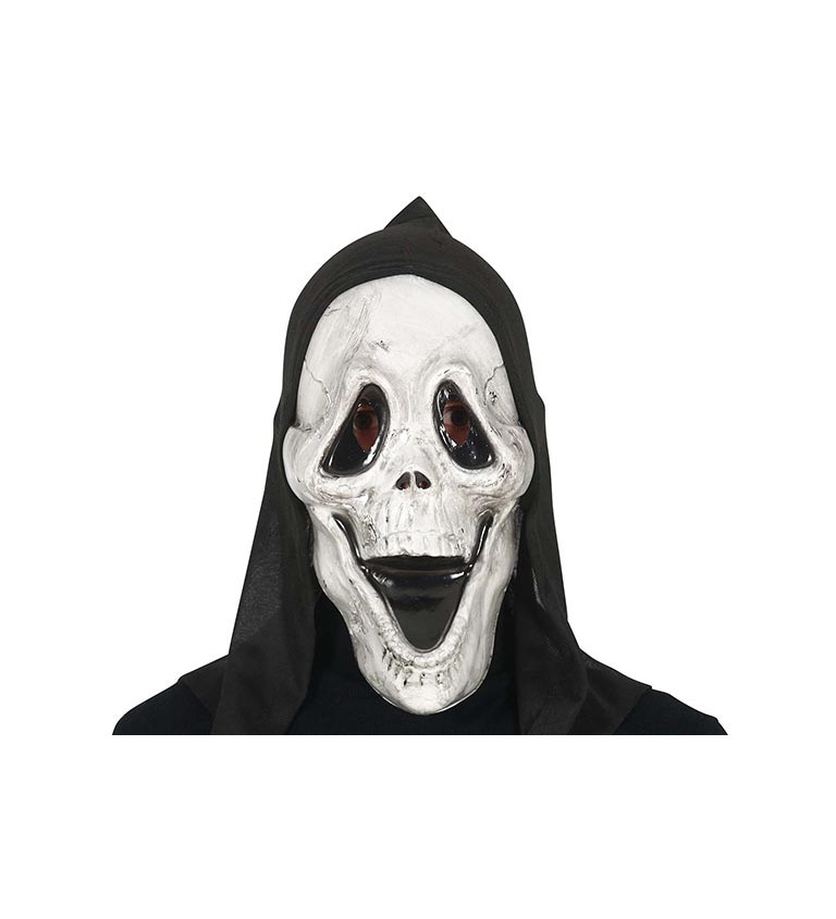 Maska strašidelná lebka
