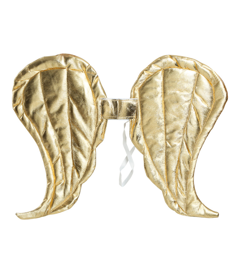 Zlatá andělská křídla, 50x40 cm