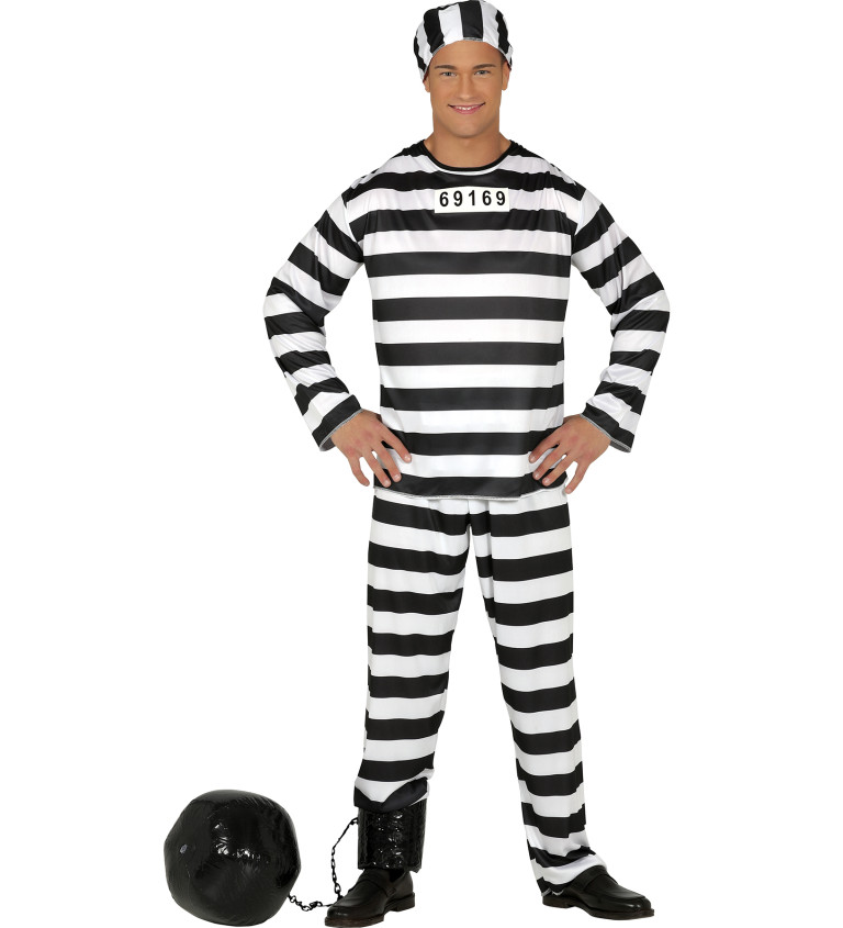 Pánský kostým vězeň
