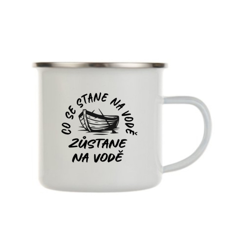 Plecháček bílý - Co se stane na vodě, zůstane na vodě