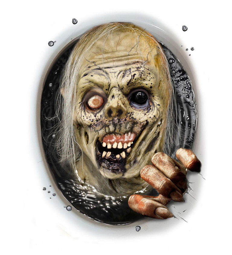 Dekorace WC zombie