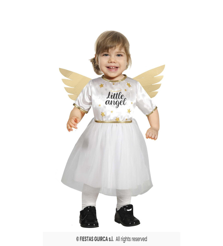 Dětský kostým Little angel 12 - 18 měsíců