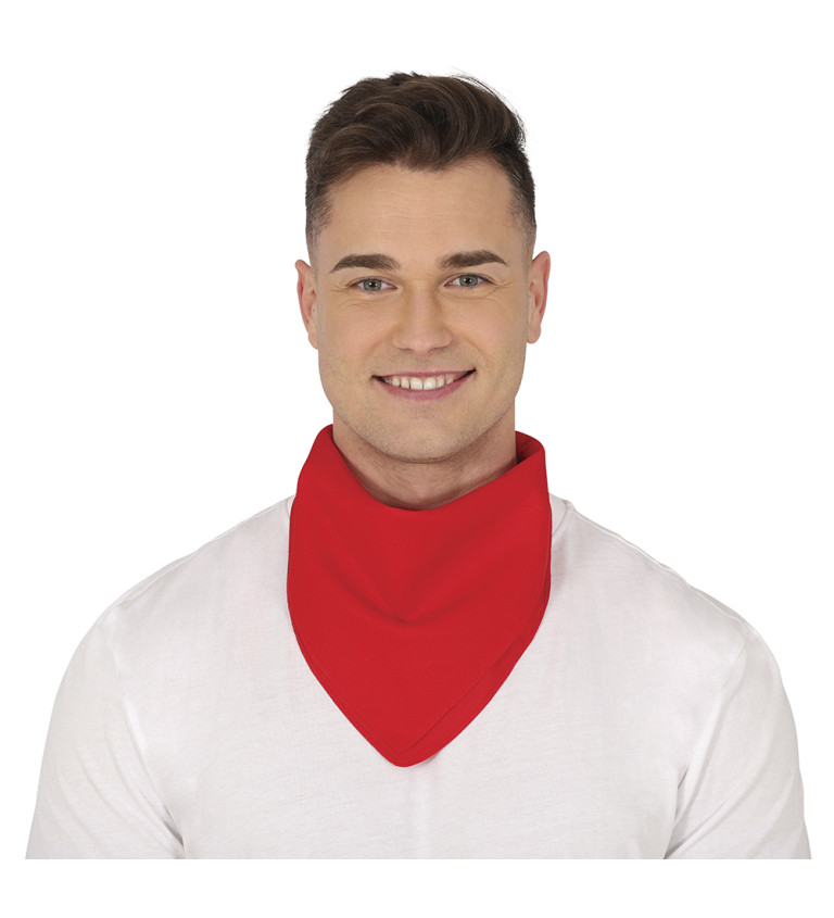 Šátek červený