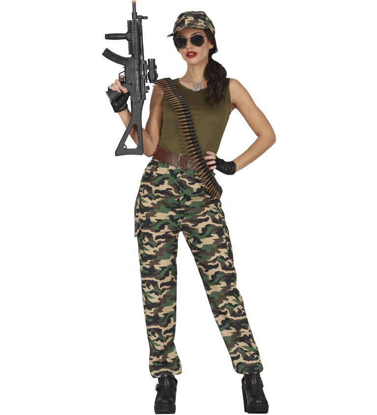 Dámský kostým Poručík