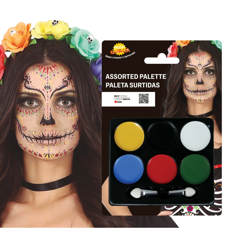 Make-up sada barevná paletka