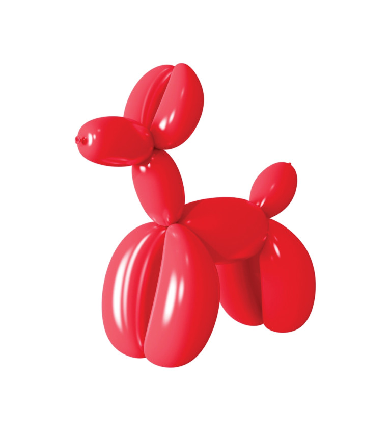 Modelovací balónky červené