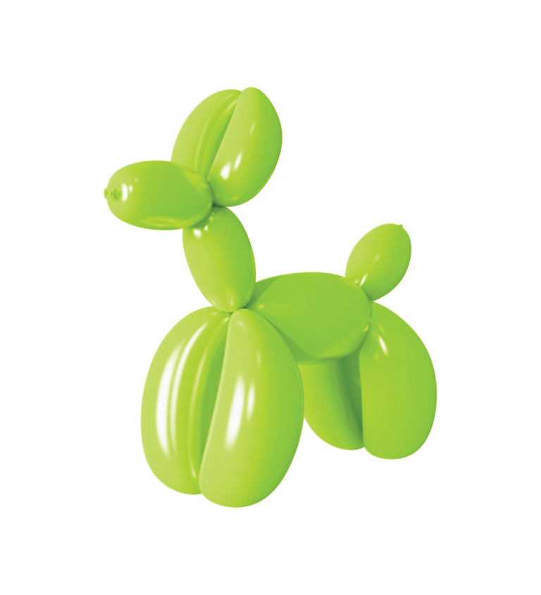 Modelovací balónky tmavě zelené