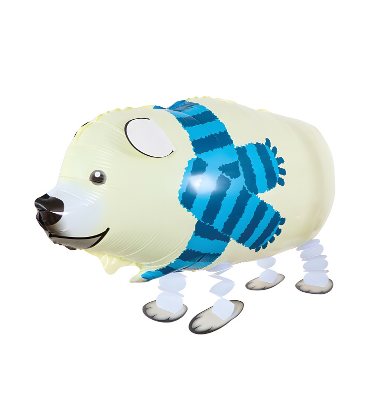 Chodící balónek lední medvěd