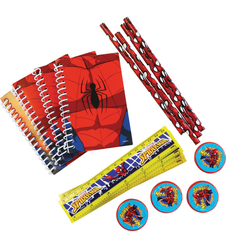 Spiderman kancelářské potřeby set