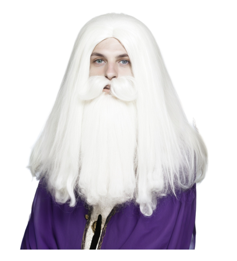 Pánská paruka čaroděj