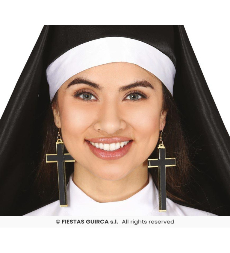 Naušnice s křížky