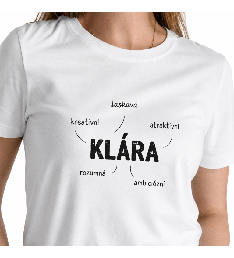 Dámské tričko bílé Klára